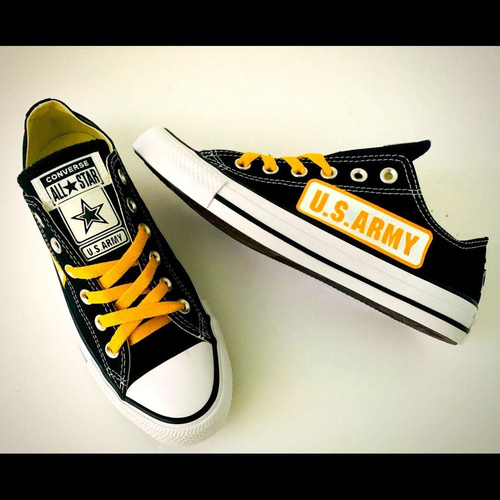 Army Military Converse Shoes